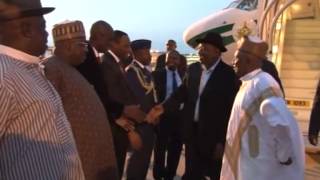 President Jonathan left Abuja for New York to attend the 69th UN General Assembly