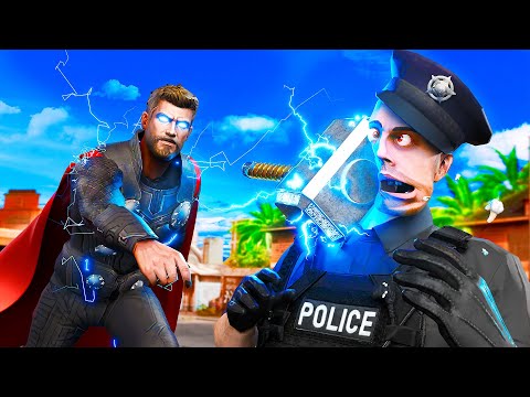 Cops HATED Thor Hitman In GTA 5 RP