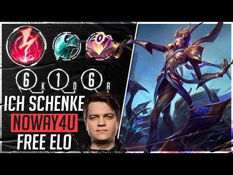 Ich schenke Noway4U Free Elo! Ranked Elise Jungle Gameplay [League of Legends Deutsch / German]