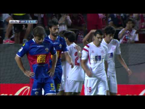 Goal of Jairo (2-0) Sevilla FC - Elche CF - HD