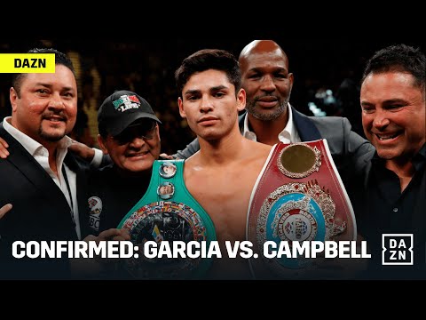 CONFIRMED: Ryan Garcia vs. Luke Campbell