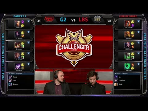 Gamers 2 (Ocelote's team) vs Lublin Shore | Game 1 for 3rd place EU Challenger Summer 2014