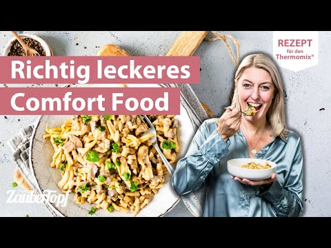 😍🤤 Schnell & günstig: Spätzletopf mit Champignon-Rahmsoße in nur 25 Minuten | Thermomix® Rezept