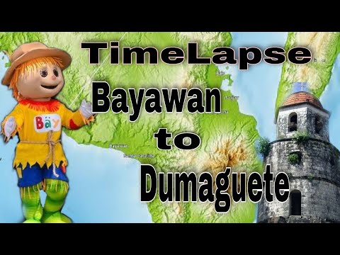 Bayawan City to Dumaguete City | Time Lapse 2024