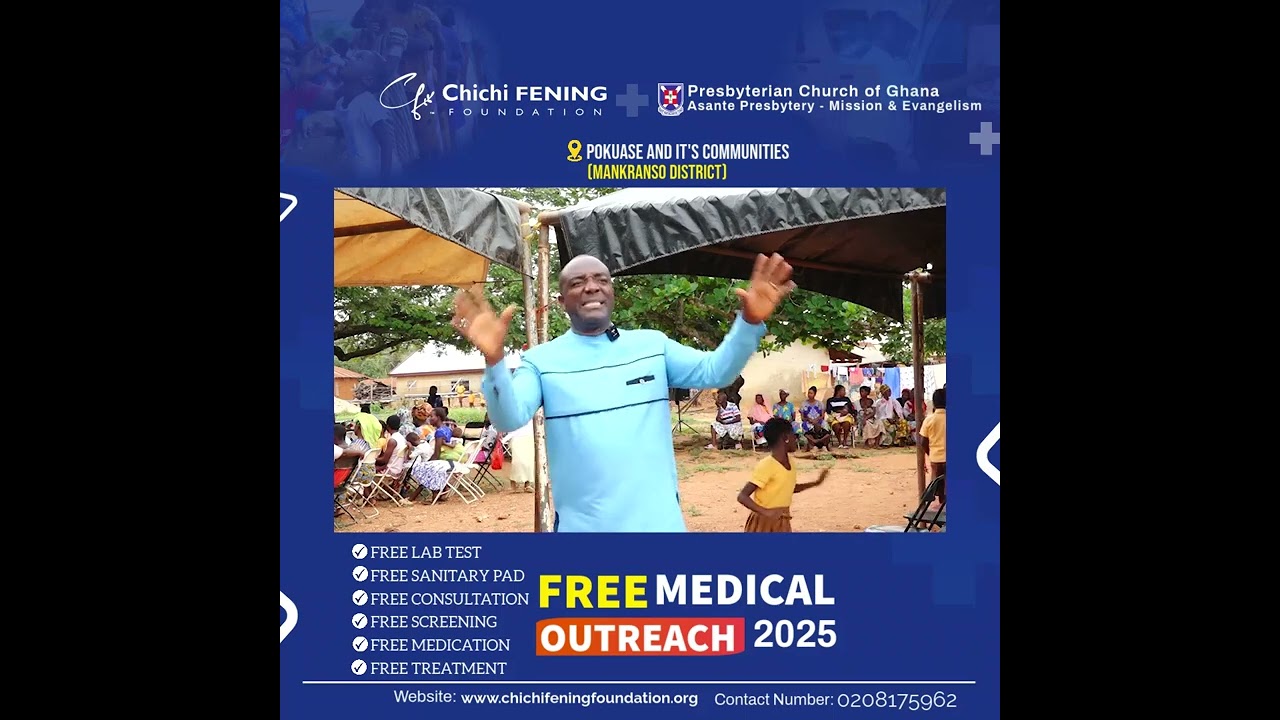 PCG Asante Presbytery and Mankranso District Grateful for Free Medical Screening in Pokuase