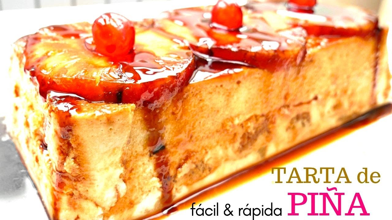 Watch Un BOTE de PIÑA, bizcochos ?? y poco más, TARTA de PIÑA sin horno (fácil y cremosa) Now Un BOTE de PIÑA, bizcochos ?? y poco más, TARTA de PIÑA sin horno (fácil y cremosa)