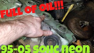 HOW TO FIX OIL ON PLUGS 95-05 NEON SOHC! (DIY FIX)420A ENGINE
