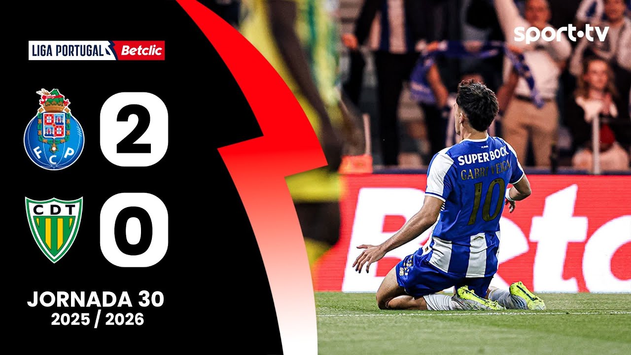 Porto vs Tondela Highlights