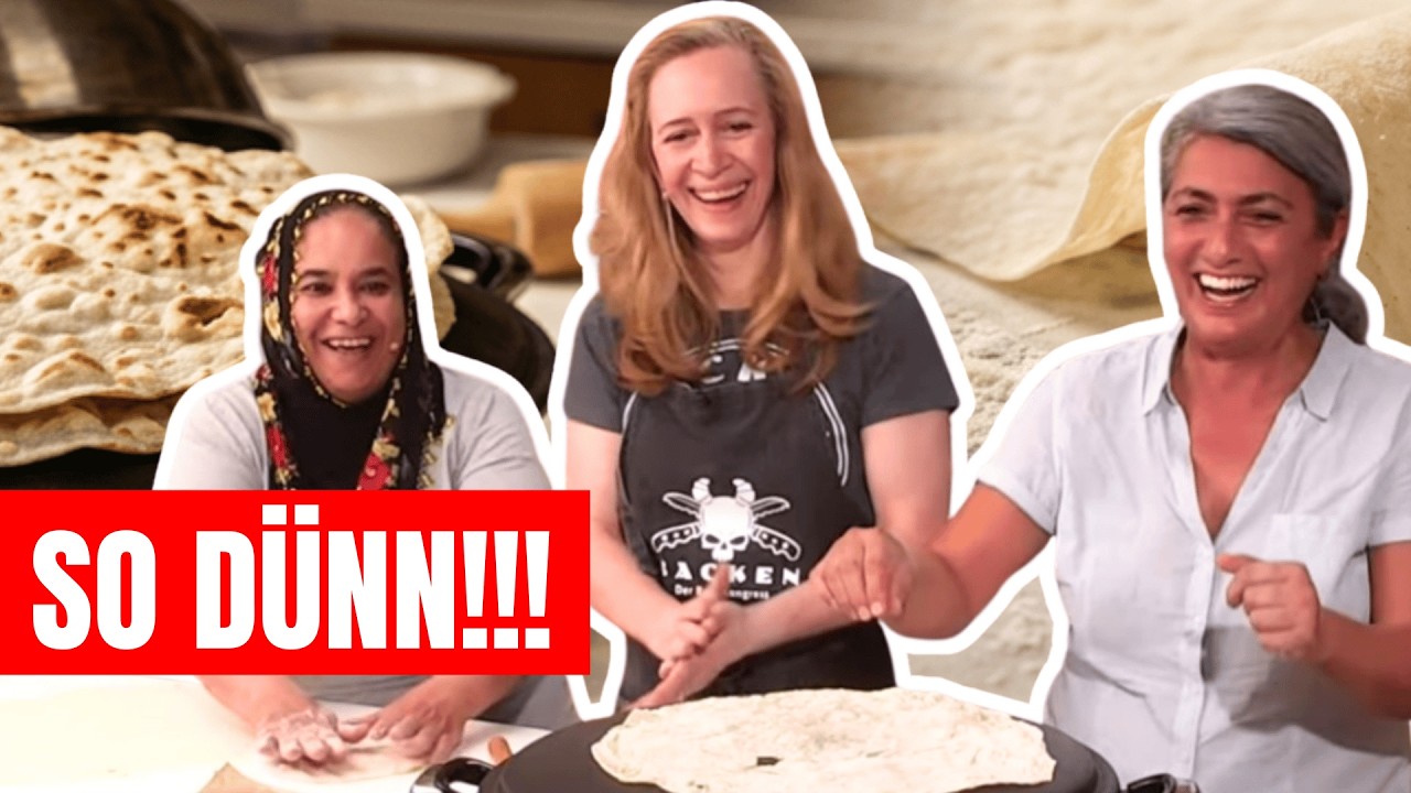 Lavash Fladenbrot backen