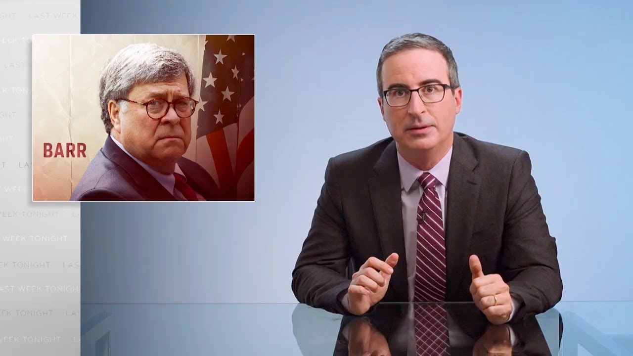 William Barr: Last Week Tonight with John Oliver (HBO) - YouTube