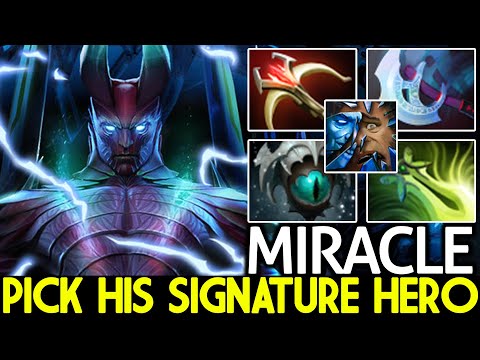 MIRACLE [Terrorblade] Pick His Signature Hero Enter Destroy Mode Dota 2