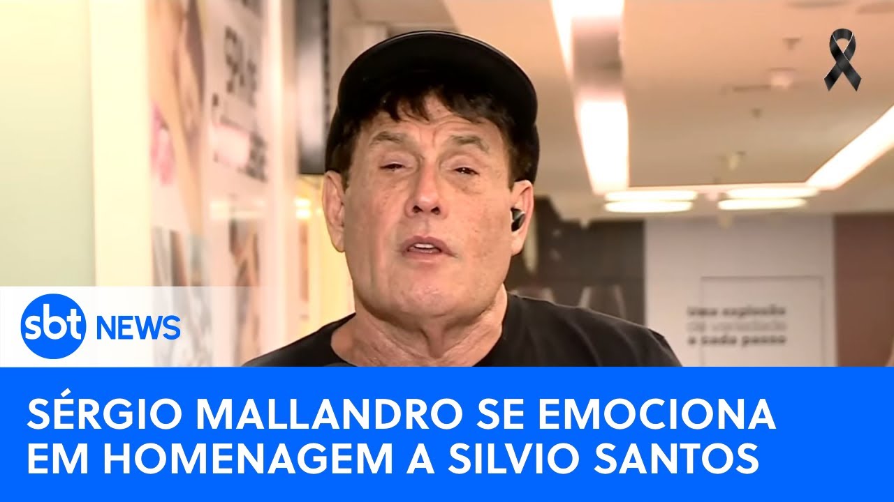 “Eu nunca imaginei que eu ia ter que viver isso”, diz Sérgio Mallandro sobre morte de Silvio Santos