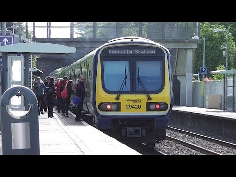 29000 Class DMU Train number 29120 - Castleknock Station, Dublin