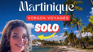 Virgin Voyages Solo Cruise Vlog Days 5 and 6: Fort de France, Martinique and a Sea Day!