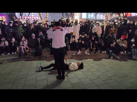 JHKTV]hyojin&kagawayu hongdae kpop Fever