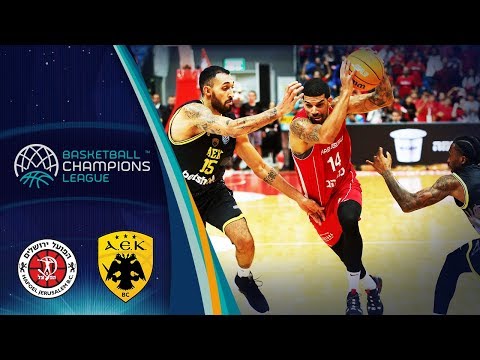 Hapoel Bank Yahav Jerusalem v AEK - Full Game - Basketball Champions League 2019-20