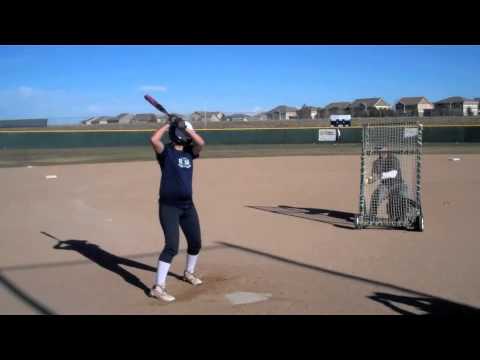 Taylor Klee Softball Skills Video