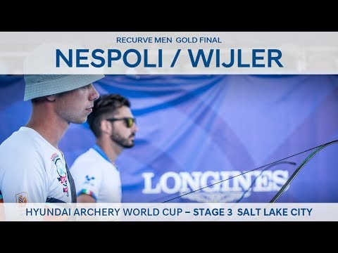 Mauro Nespoli v Steve Wijler – recurve men's gold | Salt Lake 2018 Hyundai Archery World Cup S3