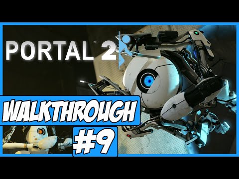 Portal 2 Co-Op Walkthrough Ep.9 w/Angel & Will - Achievements!