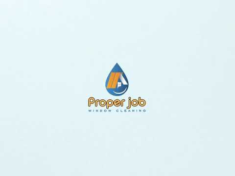 Proper Job Window Cleaning video.