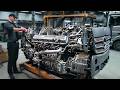 Man Fully Assembles Mercedes TRUCK ENGINE Perfectly Start To Finish By Trucks Channel Razborgruz