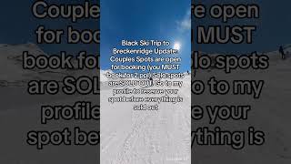 Ski trip for Black folks. Link to reserve in my community tab #skitrip #breckenridgecolorado