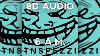 Night Skinny - 6 A.M. feat. Gue Pequeno, Izi - [8D AUDIO]