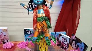Krishna Janmashtami decoration at home Easy/Simple/Creative Idea 2020 with minimum items used | DOWNLOAD THIS VIDEO IN MP3, M4A, WEBM, MP4, 3GP ETC