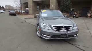 2013 Certified Mercedes-Benz S550 4Matic | Jeff McDowell 303.464.6623