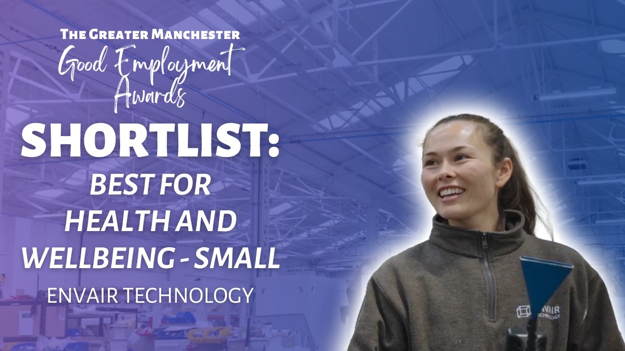 Shortlisted: Envair Technology | Best for Health and Wellbeing (Small)