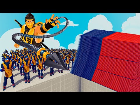 200x SCORPION + 1x GIANT vs EVERY GOD - Totally Accurate Battle Simulator TABS