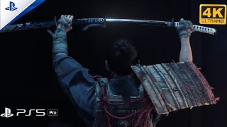 Ghost of Tsushima PS5 Pro Gameplay | 4K 60FPS HDR – Jin Sakai & Lord Shimura (Full Story)