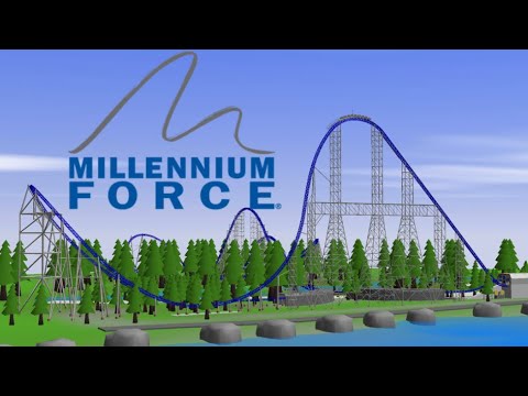 Millennium Force at Cedar Point Ultimate Coaster 2 Recreation