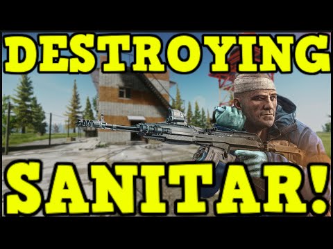 Destroying Sanitar On Shoreline! - Escape From Tarkov 12.11