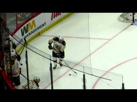 Brad Marchand during pre-game warm-up at the Bruins @ Senators hockey game