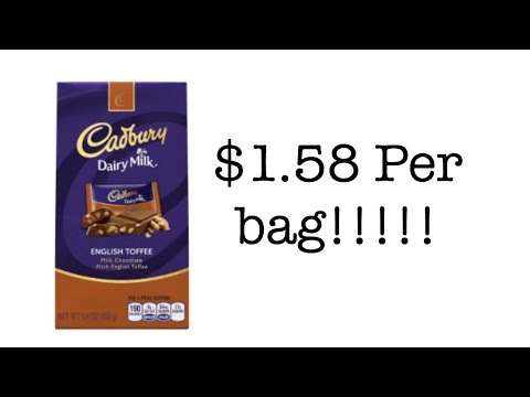 Cadbury Premium pouch $1.58 ??!! Yes, please ❤️❤️