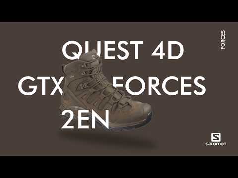 Quest 4D GORE-TEX Støvler Sort fra Salomon - Køb