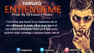 Farruko   Entiéndeme Letra Los Menores 2014