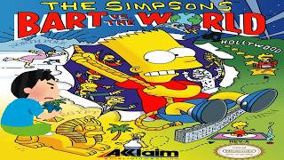 1993年 The Simpsons Bart vs. the World  レトロゲーム ゲームプレイ クリア動画