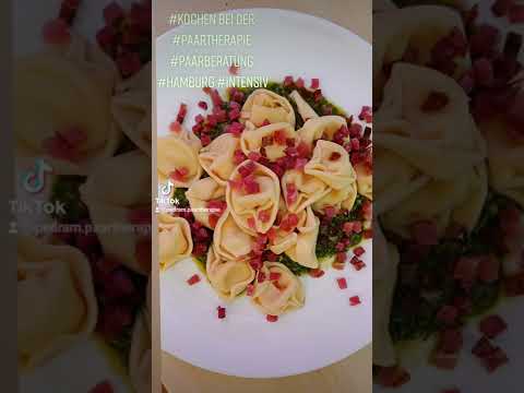 #ravioli #pesto #speck #kochen bei der #paartherapie  #hamburg #intensiv #paarberatung