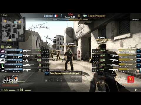 FBM S3 CS:GO - Group C - Losers match - Team Property vs. Epsilon (Bo3) - 1 / 2