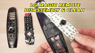 How to Disassemble the LG Magic Remote to Clean It
