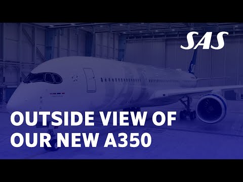 SAS - The new A350 in 4K