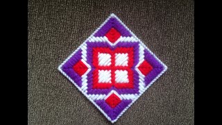 Plastic Canvas Coaster # 17