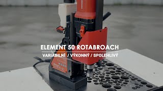 Rotabroach RD CM/E50/3 Magnetická vrtačka Element 50 Rotabroach RD CM/E50/3