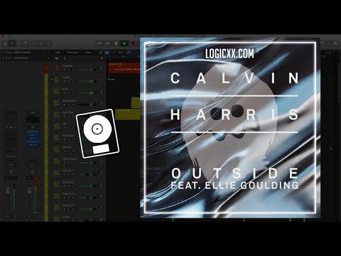 Calvin Harris - Outside feat. Ellie Goulding (Logic Pro Remake)