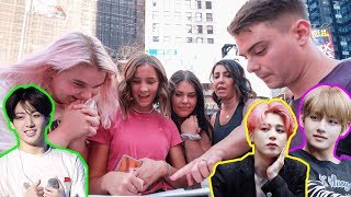 Asking NYC Strangers to Pick the Most Handsome BTS