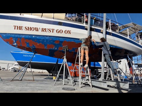 Here for the long haul! Restoration & hull work on steel boat - Episode 4