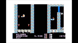 Gantelet (Warrior gameplay) for the TRS-80 CoCo