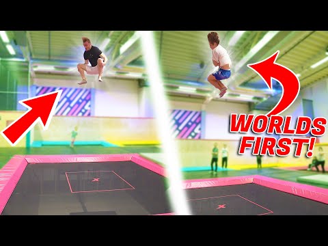 TRYING NEW INSANE TRICKS WITH SEBBE! *WORLDS FIRST*